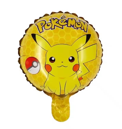 10 Inch Pokemon Circular Aluminum Film Balloon