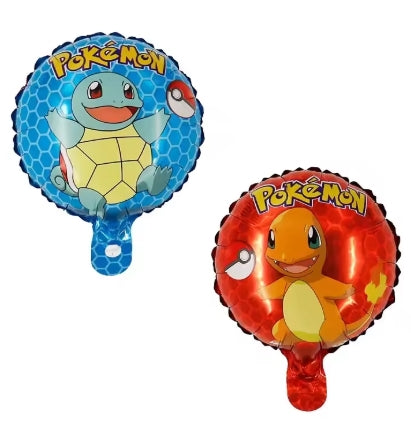 10 Inch Pokemon Circular Aluminum Film Balloon