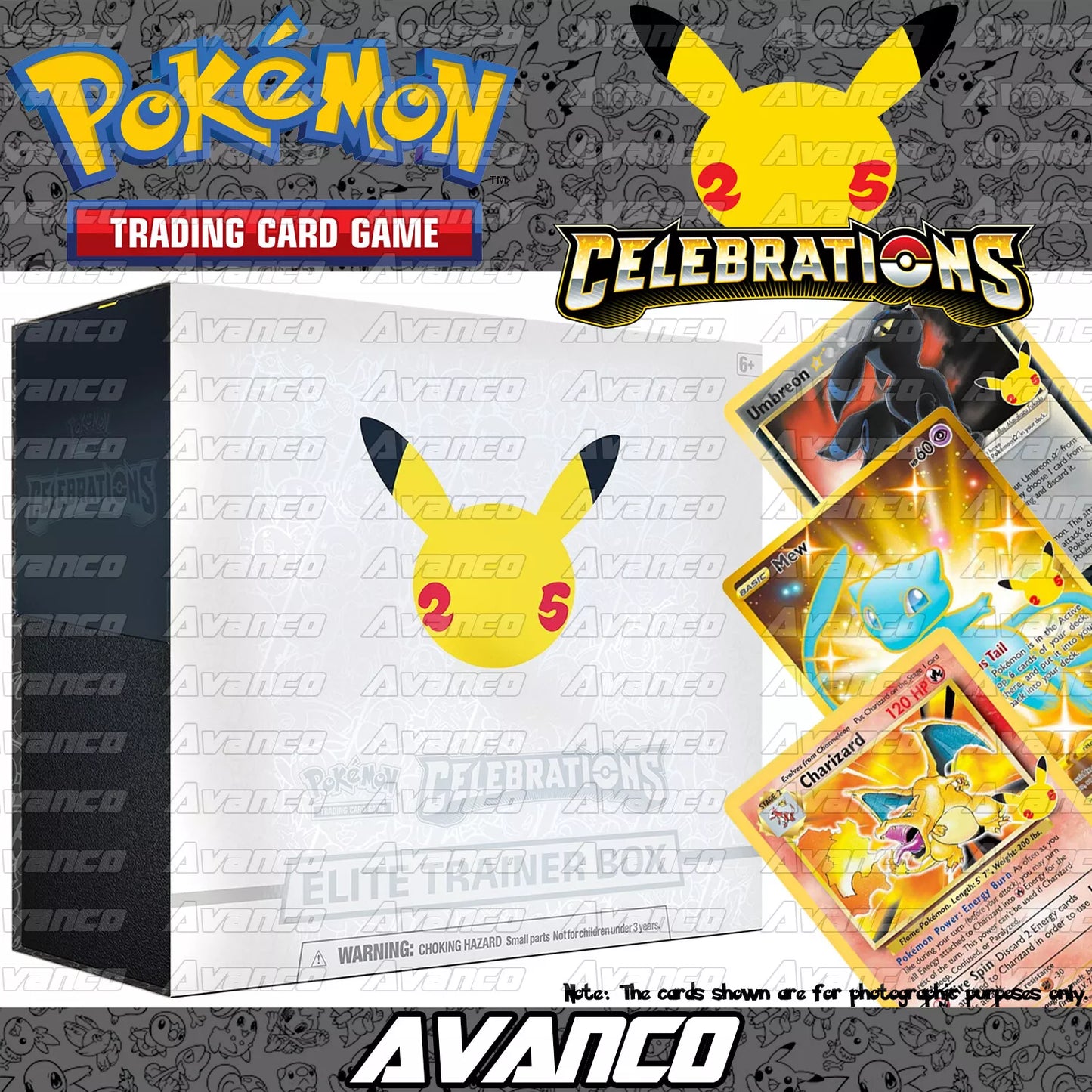 Pokemon TCG - 25th Anniversary Celebration ETB Factory Sealed