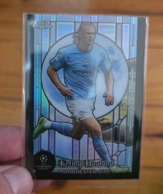 Erling Haaland 7 of 9 Topps Chrome