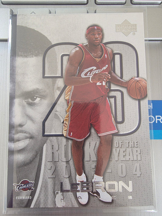 Lebron James Upper Deck rookie of the year 2003/2004
