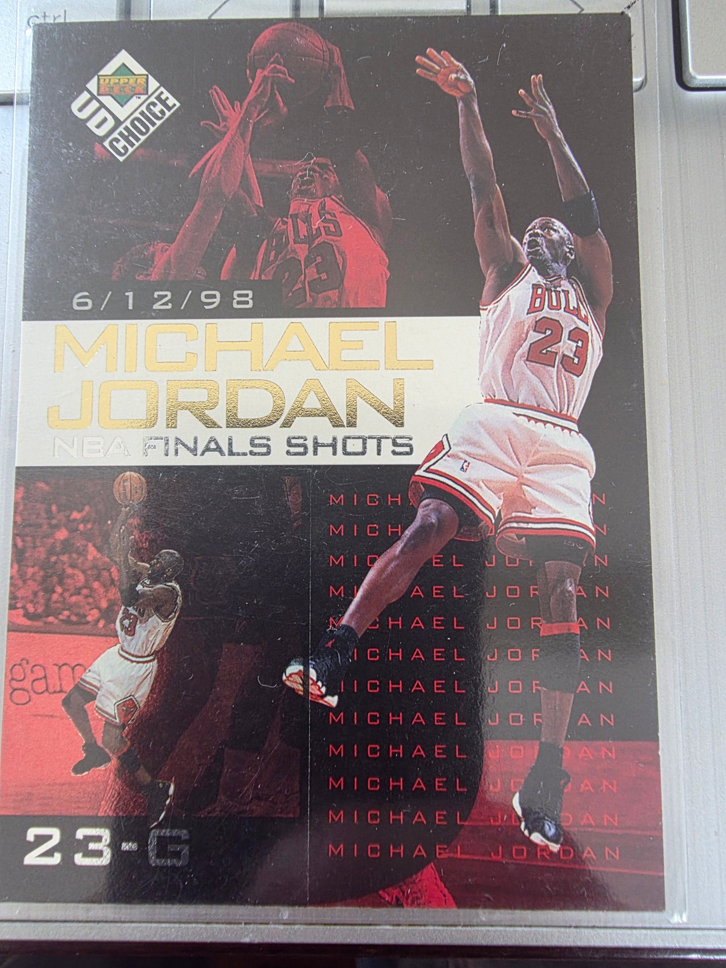 Michael Jordan 98-99 Upper Deck UD choice