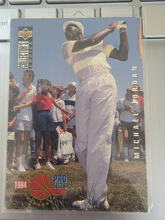 Michael Jordan 1994 Upper Deck collectors choice golf card