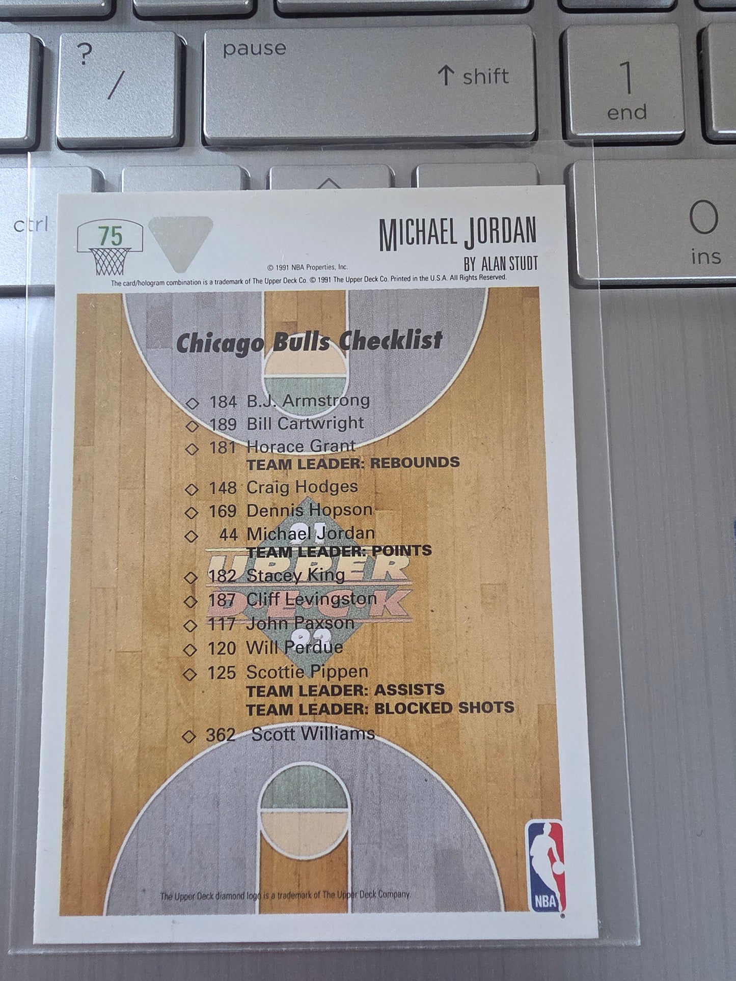 Michael Jordan 1991 Upper Deck collectors choice