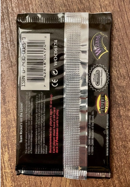 Pokemon 1st Edition Team Rocket Booster Pack HEAVY!