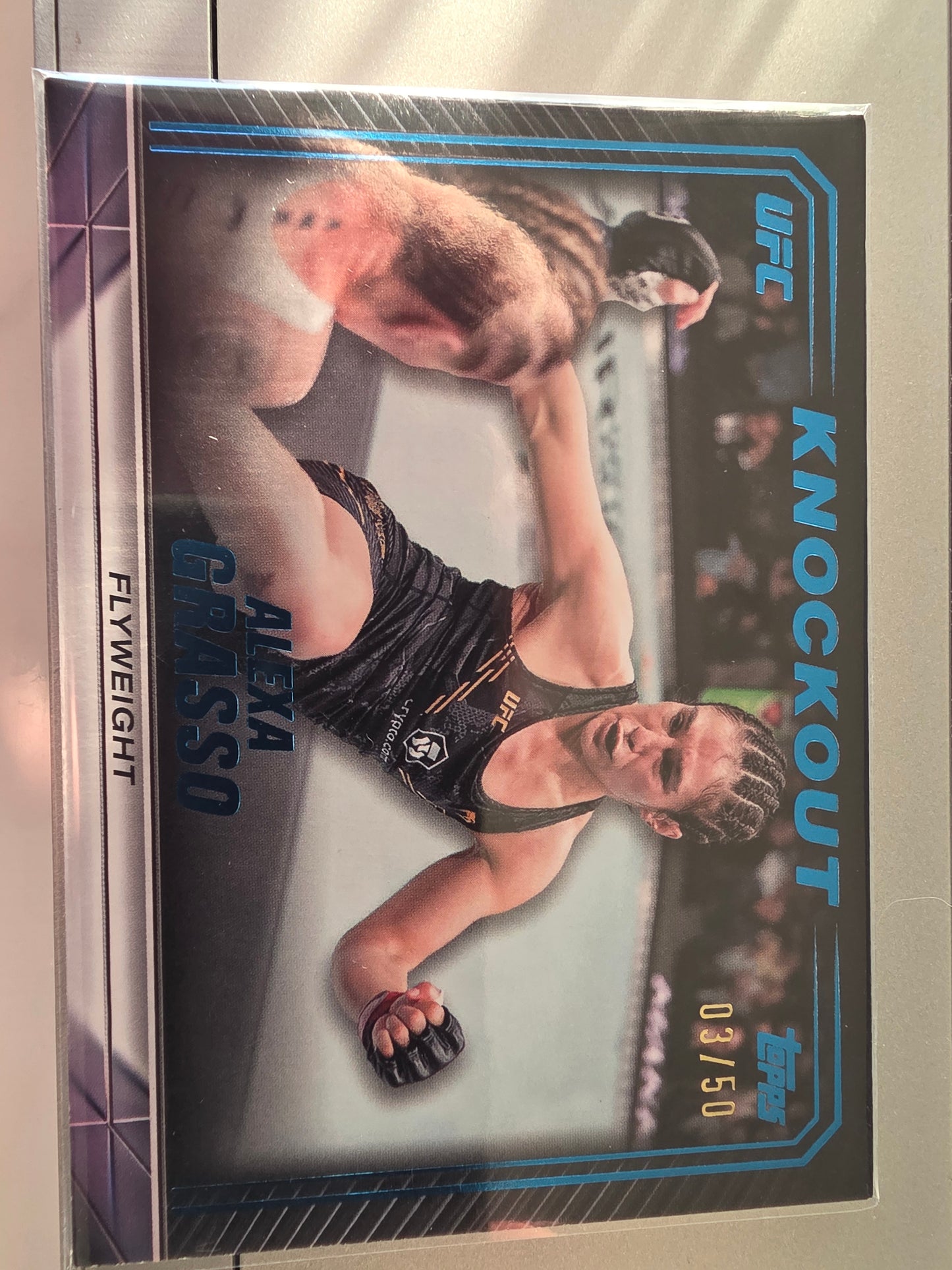 Alexa Grasso UFC Topps Knockout 03/50