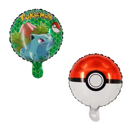 10 Inch Pokemon Circular Aluminum Film Balloon