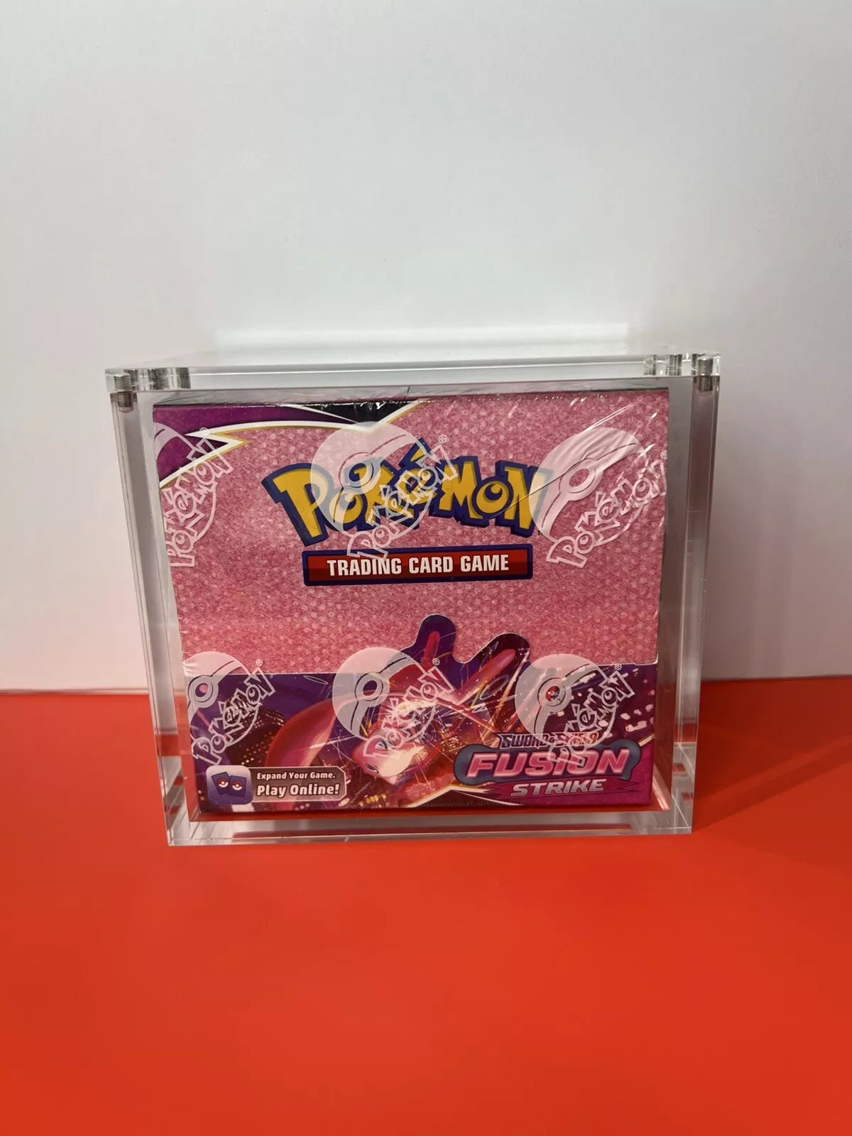 Pokemon Fusion Strike Booster Box - Factory Sealed Brand New With Acrylic Case