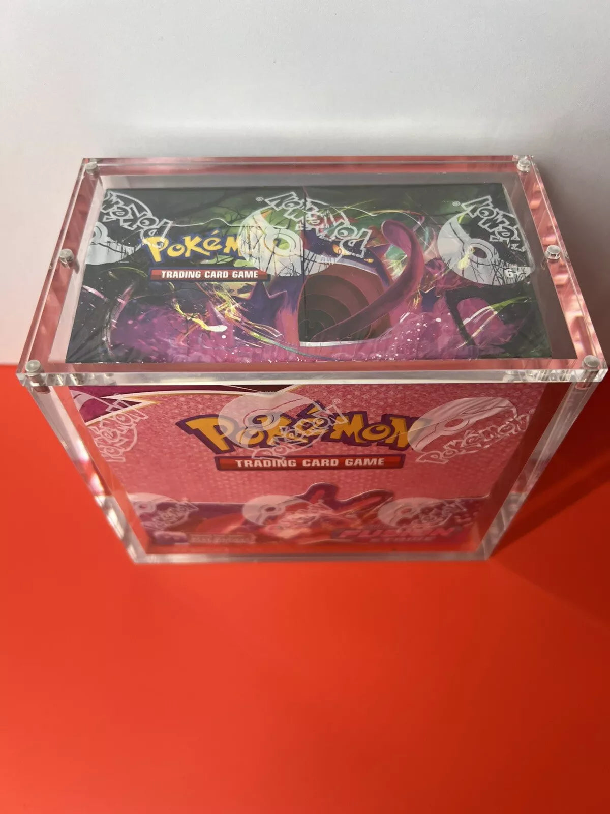 Pokemon Fusion Strike Booster Box - Factory Sealed Brand New With Acrylic Case