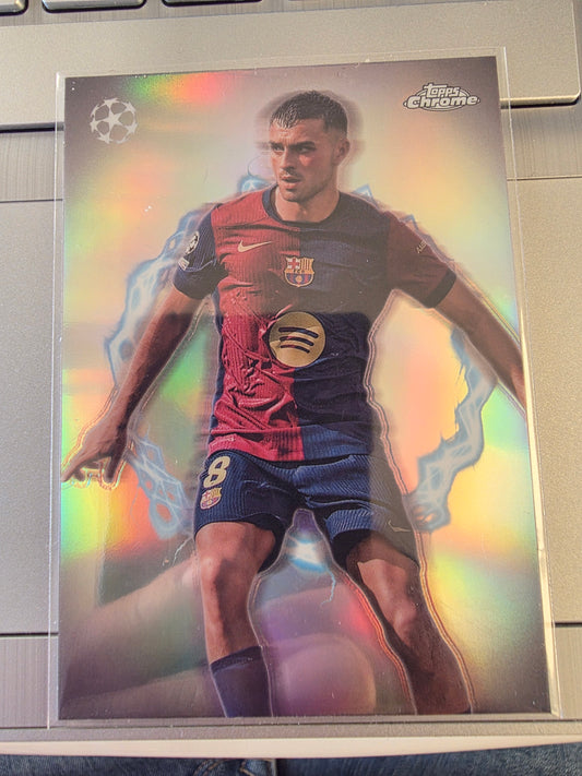 Pedri 2024-25 Topps Chrome