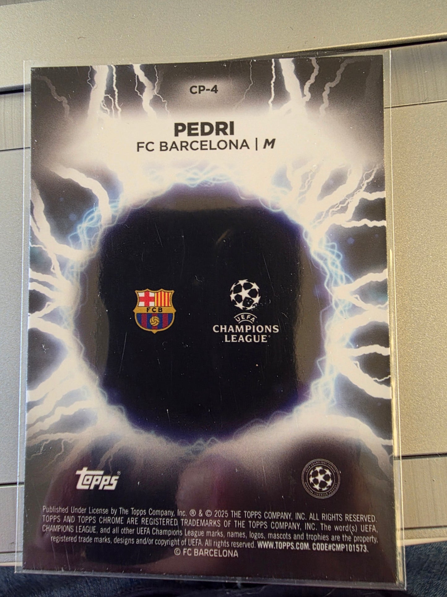 Pedri 2024-25 Topps Chrome